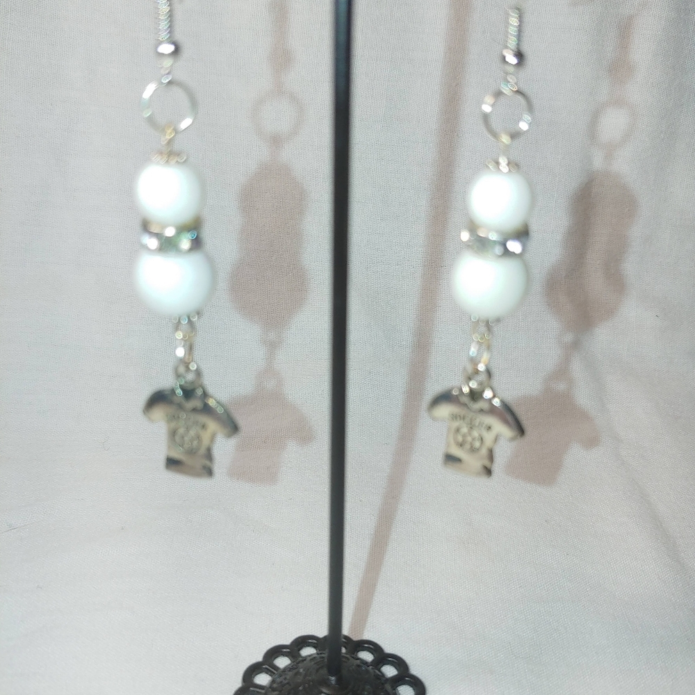 Soccer Earrings